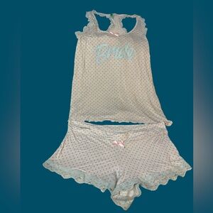 Honeydew Intimates 2pc Bridal Pajama Short Set Sz M
